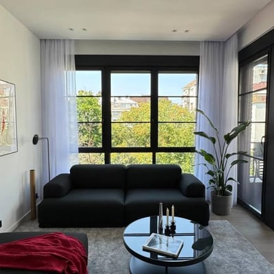 Аренда новой 3-комнатной квартиры, 65 м², центр Белграда, Сербия